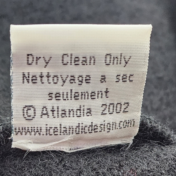 Icelandic Design Women's Vintage 100% Wool Embroidered Hat - Picture 8 of 8